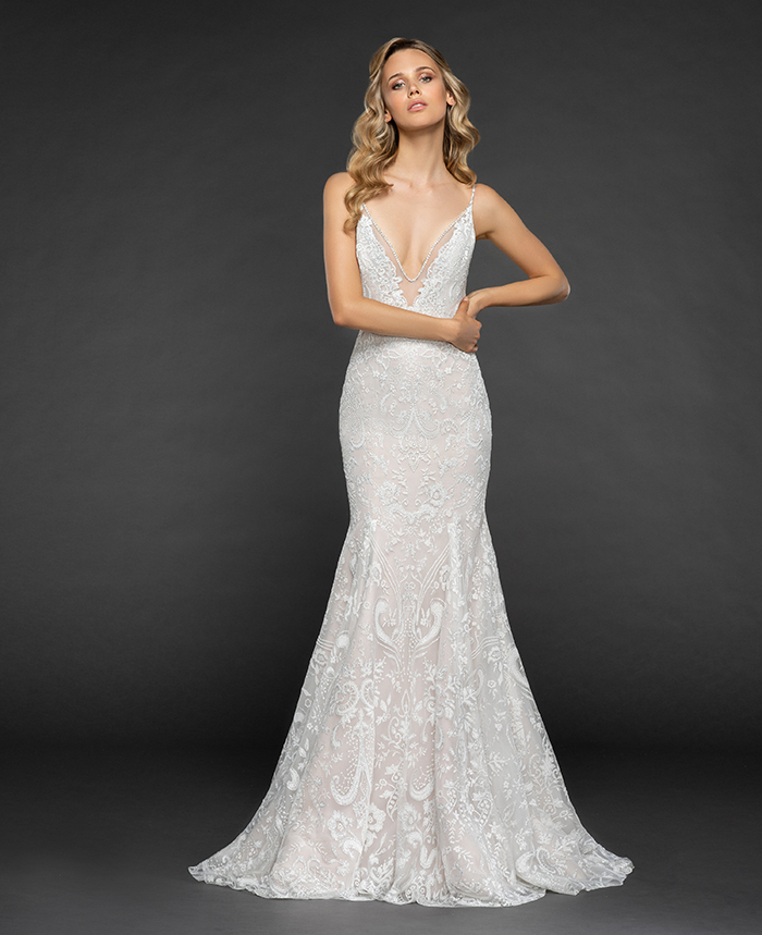 Vestidos de novia con pedrería