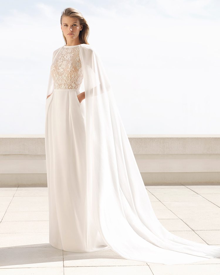 13 Incredible Wedding Dresses with A Cape | weddingsonline