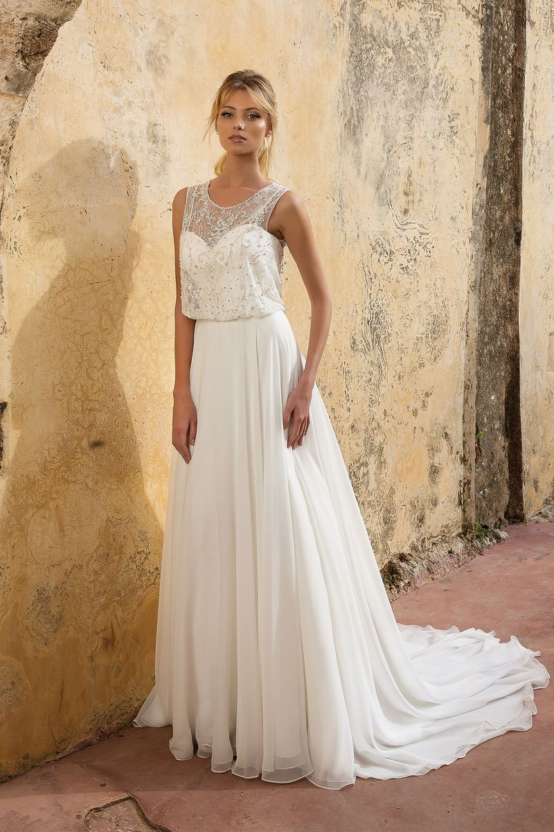 vestido de novia de primavera
