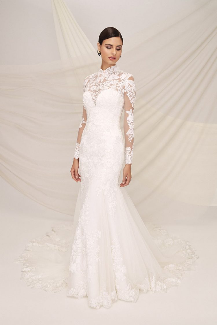 Vestidos de novia de manga larga