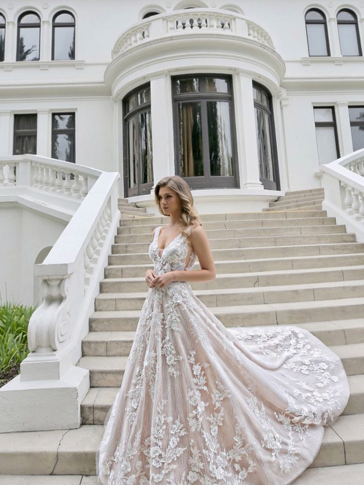 Glam Gowns for winter wedding