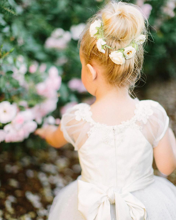 spring flower girls